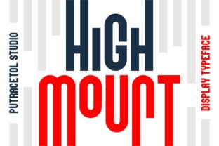 A Display Font with Three Heights: High Mount