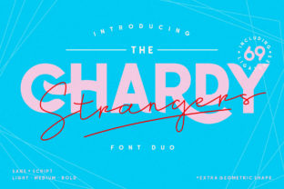 Chardy: A Display Font to Build Your Brand