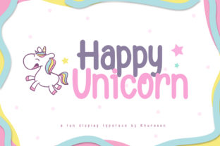 Happy Unicorn: A Display Font Designed to Make Your Content Stand Out