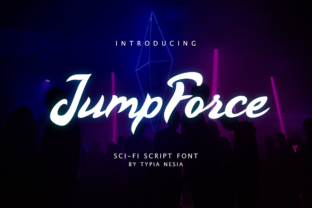 Jump Force Font Makes Business Branding Unforgettable