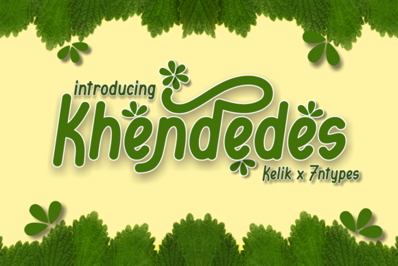 Khendedes Font: A Modern Display Typeface for Web Designers