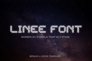 Linee Display Typeface for Web Designers and Brands