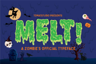 Melt Typeface: A Playful Display Font for Expressive Web Design