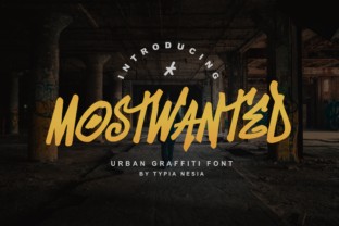 Mostwanted: The Urban Display Font for Bold Craft Projects