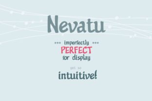 Nevatu: A Calligraphic Display Font for Modern Web Design