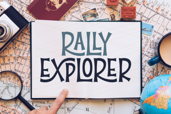 Rally Explorer: A Charming Display Font for Editorial Design