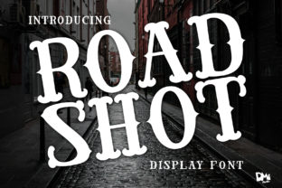 Road Shot: A Vintage Western Font for Bold Branding Work