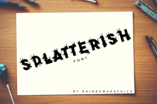 Splatterish: A Display Font That Makes Campaign Messaging Impossible to Ignore