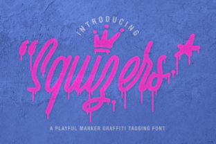 Squizers: A Display Font That Brings Urban Edge to Web Design