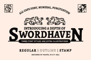 Swordhaven: A Display Font for Campaigns That Need to Be Noticed