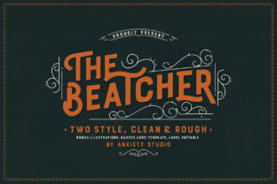 The Beatcher: A Display Font for Bold Editorial Design